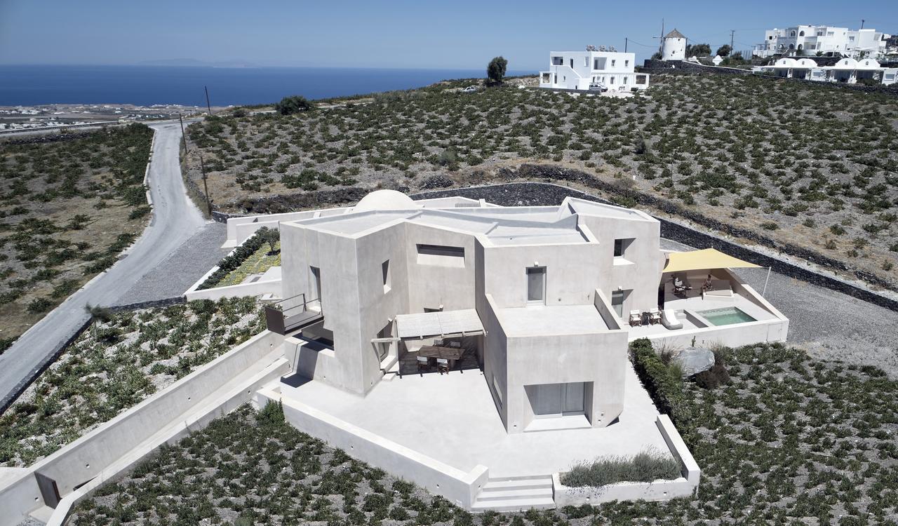 Albus Villas Pyrgos Kallistis Exterior foto
